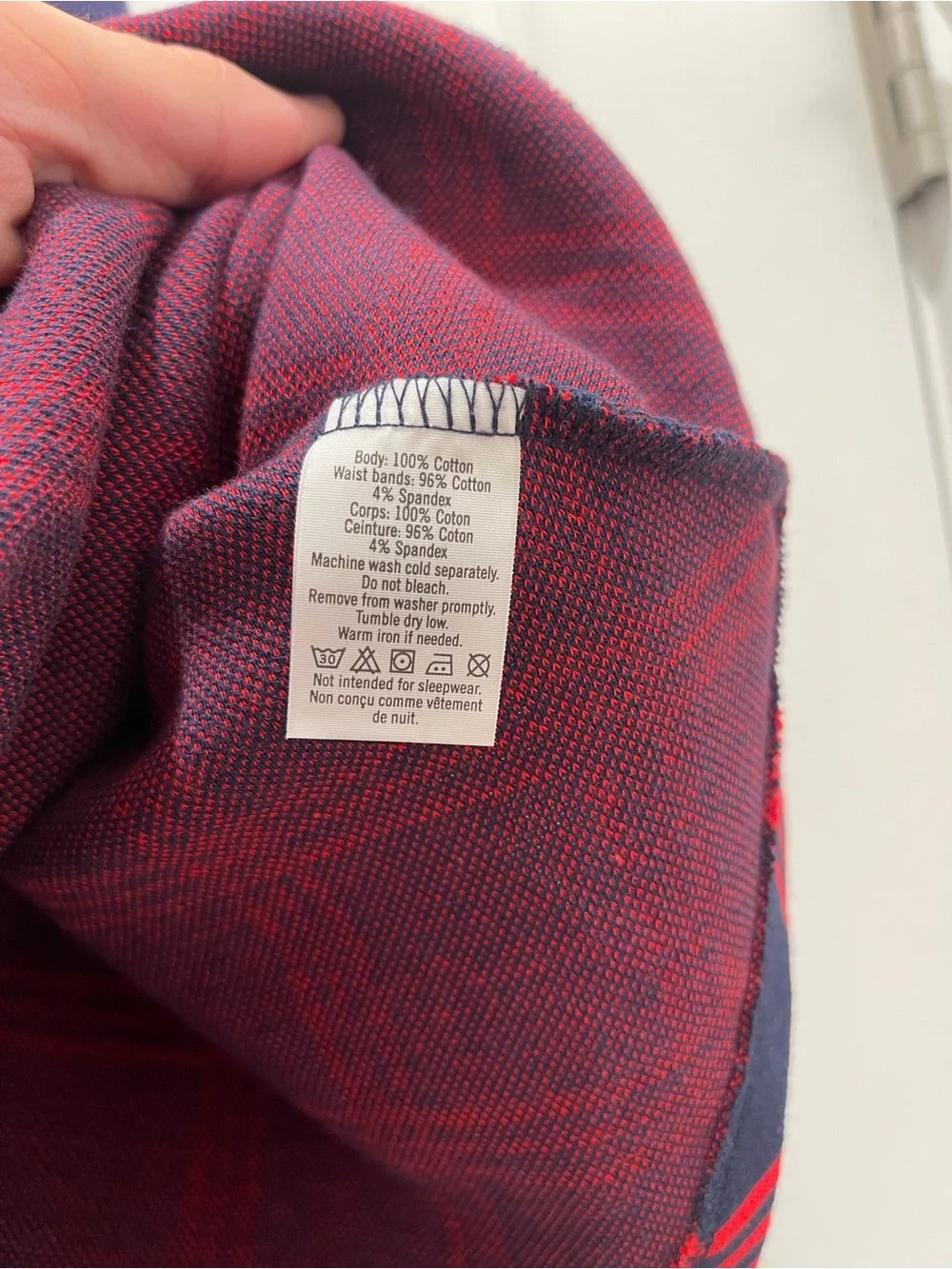 Janie & Jack Jacquard Windowpane Dress NWT Size 3T Plaid Christmas Navy Red